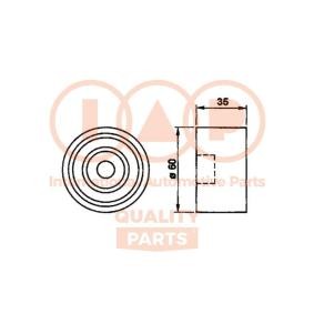 Comprar Polea tensora, correa dentada de IAP QUALITY PARTS 127-09051 a bajo precio de 97,53 €
