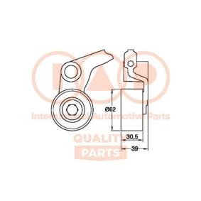 Spannrolle, Zahnriemen 127-17083 von IAP QUALITY PARTS günstig für 94,83 € online kaufen