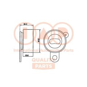Spannrolle, Zahnriemen 127-17094 von IAP QUALITY PARTS günstig für 81,67 € online kaufen