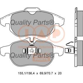 Acquista Kit pastiglie freni da IAP QUALITY PARTS 704-00054 a buon mercato per soli 110,44 €