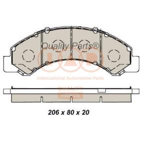 Bremsbeläge für ALFA ROMEO von IAP QUALITY PARTS