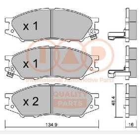 Bremsbeläge 704-13087 von IAP QUALITY PARTS günstig für 74,10 € online kaufen