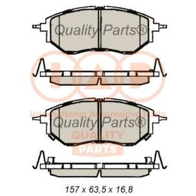 Bremsbeläge 704-15035 von IAP QUALITY PARTS günstig für 94,83 € online kaufen