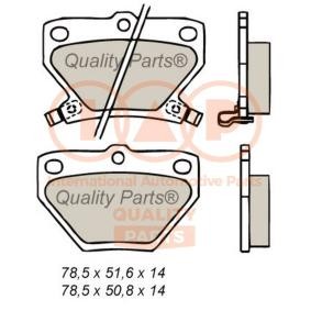 Bremsbeläge 704-17002 von IAP QUALITY PARTS günstig für 76,65 € online kaufen