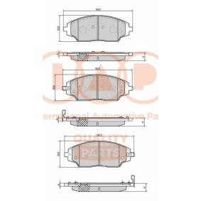 Bremsbeläge 704-20081 von IAP QUALITY PARTS günstig für 88,78 € online kaufen