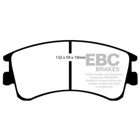 Kjøp Bremseklosser av EBC Brakes DP21465 til den lave prisen 1705720,61 NOK