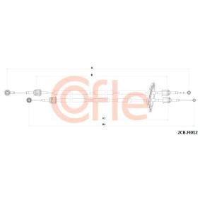 Achetez des Tringlerie de boîte de vitesse de chez COFLE en ligne pour Doblo II Camion plate-forme/Châssis (263) à prix modérés