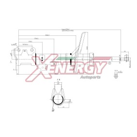 Osta Iskunvaimennin AP XENERGY:llä X041335 edullisesti hintaan 67,04 €