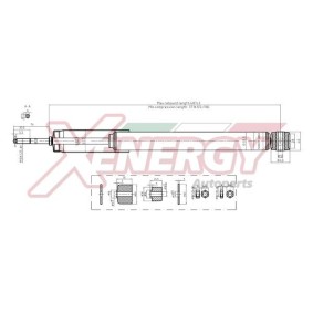 Stoßdämpfer X340553 von AP XENERGY günstig für 80,88 € online kaufen
