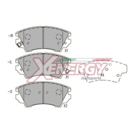 Acquista Kit pastiglie freni da AP XENERGY X41229 a buon mercato per soli 52,45 €