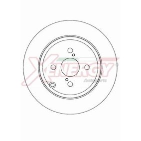 Osta Jarrulevy AP XENERGY:llä X601401 edullisesti hintaan 39,56 €