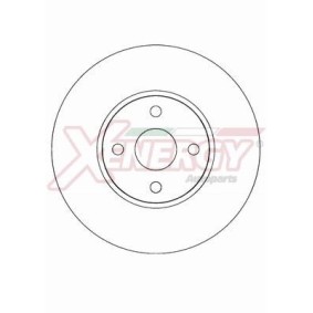 Osta Jarrulevy AP XENERGY:llä X602304 edullisesti hintaan 58,09 €
