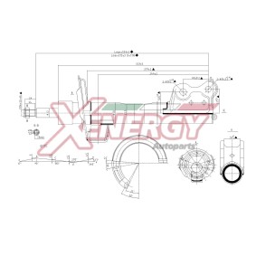Stoßdämpfer X852339 von AP XENERGY günstig für 80,51 € online kaufen