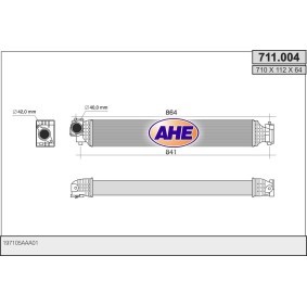 Acquista Intercooler da AHE 711.004 a buon mercato per soli 252,15 €