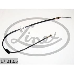 Compre Cable de freno de mano de LINEX online para PRELUDE I Coupé (SN) a precios moderados