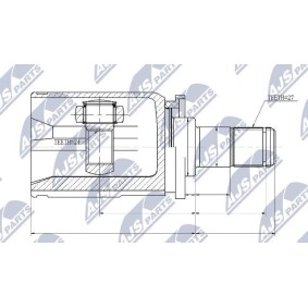 Acquista Kit giunto omocinetico da NTY online per 2 Cabrio (F23) a prezzi moderati