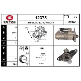 Anlasser 12375 von EAI günstig für 407,10 € online kaufen