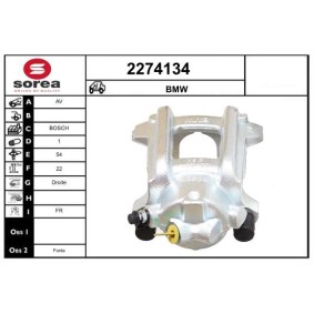 Bremssattel 2274134 von EAI günstig für 112,37 € online kaufen