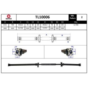 Kardanwelle TL10006 von EAI günstig für 583,39 € online kaufen