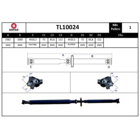 Kardanwelle TL10024 von EAI günstig für 659,89 € online kaufen