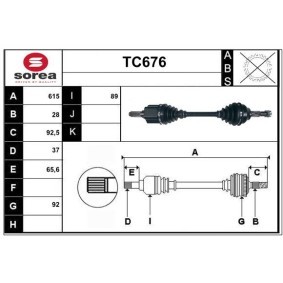 Antriebswelle TC676 von SERA günstig für 191,76 € online kaufen
