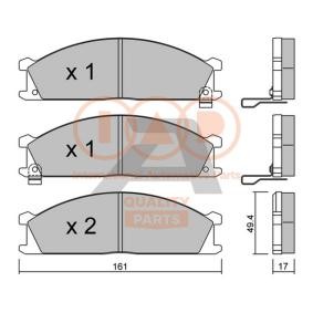 Bremsbeläge 704-13041P von IAP QUALITY PARTS günstig für 93,49 € online kaufen