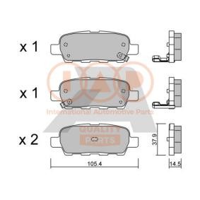 Bremsbeläge 704-13101P von IAP QUALITY PARTS günstig für 95,37 € online kaufen