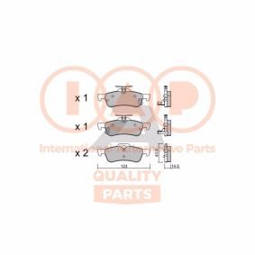 Bremsbeläge 704-17005P von IAP QUALITY PARTS günstig für 84,55 € online kaufen