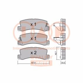 Bremsbeläge 704-17097P von IAP QUALITY PARTS günstig für 93,49 € online kaufen