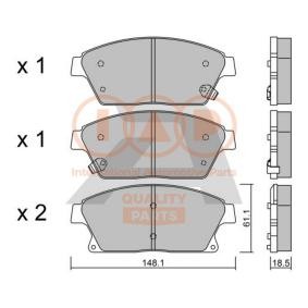 Bremsbeläge 704-20101P von IAP QUALITY PARTS günstig für 114,53 € online kaufen
