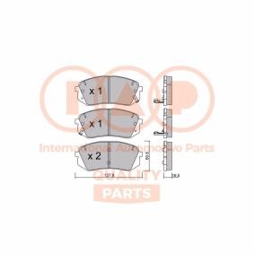 Bremsbeläge 704-21068P von IAP QUALITY PARTS günstig für 111,42 € online kaufen