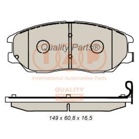 Bremsbeläge für KIA von IAP QUALITY PARTS
