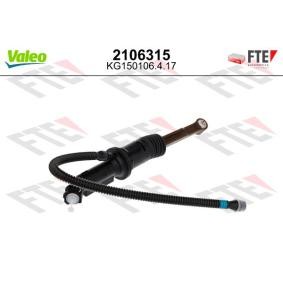 Geberzylinder, Kupplung 2106315 von VALEO günstig für 46,02 € online kaufen