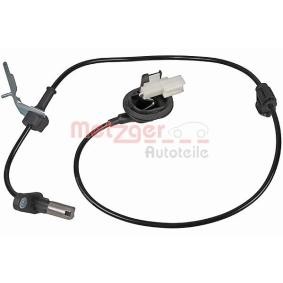 Achetez des Capteur ABS METZGER 09001039 à prix pour 53,43 €