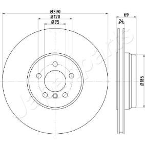 Bremsscheibe DP-0125 von JAPANPARTS günstig für 148,85 € online kaufen