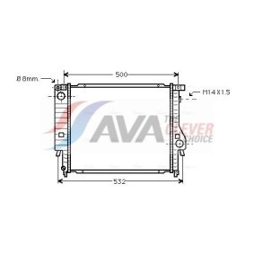 Acquista Elettromotore ventola abitacolo da AVA COOLING SYSTEMS AL8150 a buon mercato per soli 371,87 €