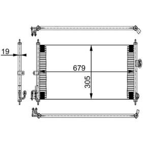 Klimakondensator AC 252 000S von MAHLE ORIGINAL günstig für 80,28 € online kaufen