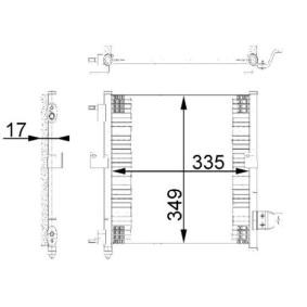 Klimakondensator AC 264 000S von MAHLE ORIGINAL günstig für 78,70 € online kaufen