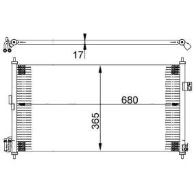 Klimakondensator AC 390 000S von MAHLE ORIGINAL günstig für 94,36 € online kaufen