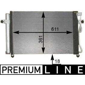 Klimakondensator AC 394 000P von MAHLE ORIGINAL günstig für 129,30 € online kaufen