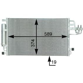 Klimakondensator AC 399 000S von MAHLE ORIGINAL günstig für 152,54 € online kaufen
