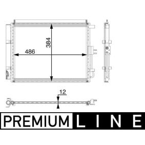 Klimakondensator AC 49 000P von MAHLE ORIGINAL günstig für 197,71 € online kaufen