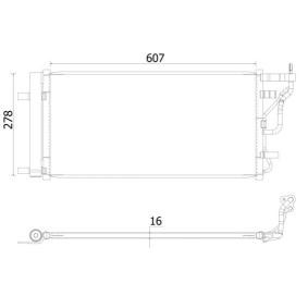 Klimakondensator AC 956 000S von MAHLE ORIGINAL günstig für 132,65 € online kaufen
