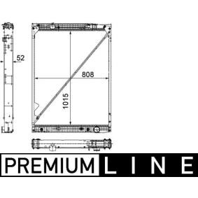 Kühler des Herstellers MAHLE ORIGINAL - Originalware Artikelnummer: CR 1174 000P
