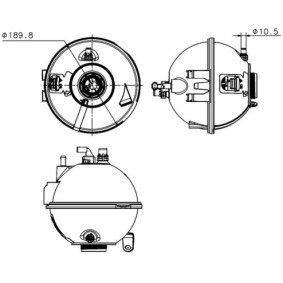 Ausgleichsbehälter für BMW von MAHLE ORIGINAL