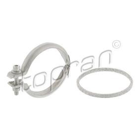 Compre Kit de montagem, sistema de escape de TOPRAN online para A1 Sportback (GBA) a preços moderados