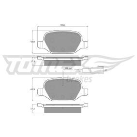 Bremsbeläge TX 12-703 von TOMEX brakes günstig für 39,64 € online kaufen