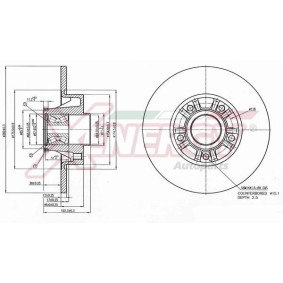 Acquista Disco freno da AP XENERGY X601096 a buon mercato per soli 60,94 €