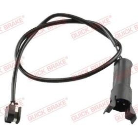 Warnkontakt, Bremsbelagverschleiß WS 0110 B von QUICK BRAKE günstig für 5,20 € online kaufen