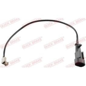 Warnkontakt, Bremsbelagverschleiß WS 0179 B von QUICK BRAKE günstig für 3,48 € online kaufen